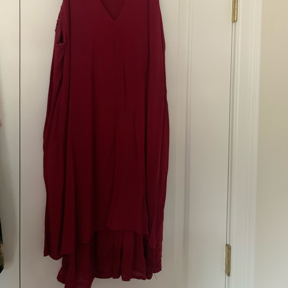 Red Shift Dress - Picture 5 of 5